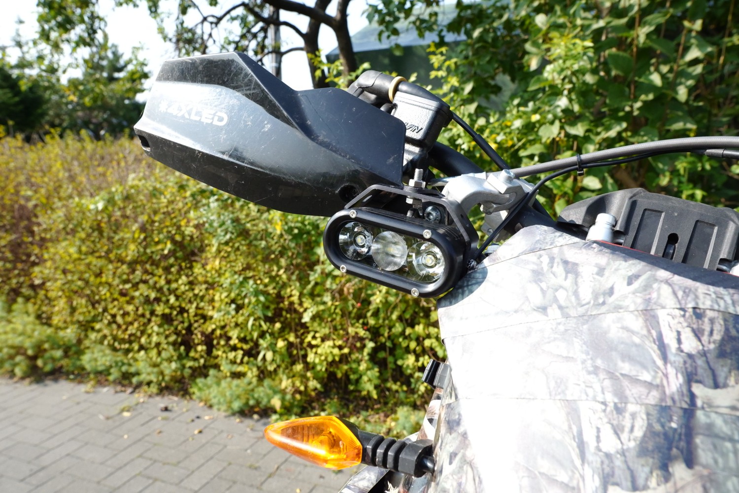  Offroad Motorrad Zusatz Scheinwerfer